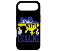 Custodia per iPhone Air I Stand With Ukraine - Love Stop War - Ucraina Mappa