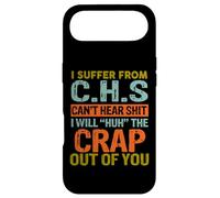 Custodia per iPhone Air I Suffer From C.H.S I Can't Hear Shit Funny Humour Novelty