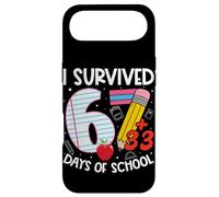 Custodia per iPhone Air I Survived 67 + 33 Days School Kids Funny 100th Day School