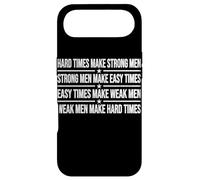 Custodia per iPhone Air I TEMPI DIFFICI RENDONO GLI UOMINI FORTI RENDONO TEMPI FACILI RENDONO GLI