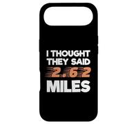 Custodia per iPhone Air I Thought They Said 2.62 Miles Runner Funny Marathon