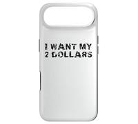 Custodia per iPhone Air I Want My Two Dollars 2$ Movie Quote Retro 80s Vintage