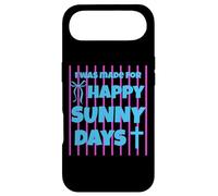 Custodia per iPhone Air I Was Made For Happy Sunny Days - Fiocco a righe rosa