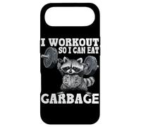 Custodia per iPhone Air I Workout So I Can Eat Garbage Fitness Esercizio Umorismo