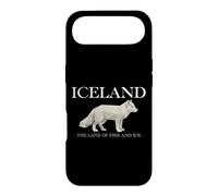 Custodia per iPhone Air Iceland Arctic Fox Vintage Icelandic Souvenir