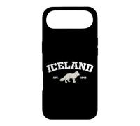 Custodia per iPhone Air Iceland Arctic Fox Vintage Icelandic Souvenir