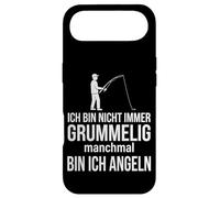 Custodia per iPhone Air Ich bin nicht immer grummelig manchmal bin ich angeln