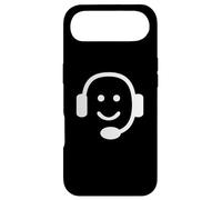 Custodia per iPhone Air Icona Cuffia Call Center Gamer Support Design