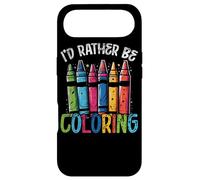 Custodia per iPhone Air I'd Rather Be Coloring Funny Adult Coloring For Women Saying
