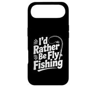 Custodia per iPhone Air I'd Rather Be Fly Fishing Divertente Pesca Umorismo Pescatore