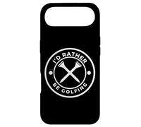 Custodia per iPhone Air 'I'd Rather Be Golfing' Funny Golf Tee with Crossed Tees