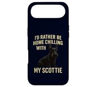 Custodia per iPhone Air I'd Rather Be Home Chilling With My Scottie Cute Terrier Dog