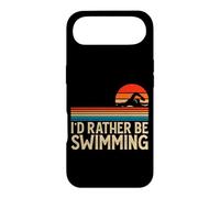 Custodia per iPhone Air I'd Rather Be Swimming - Funny Swim Lover Swimmer Swimming