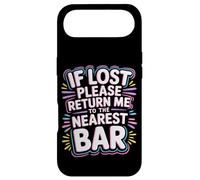 Custodia per iPhone Air If Lost Please Return Me To The Nearest Bar -