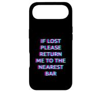 Custodia per iPhone Air If Lost Please Return Me To The Nearest Bar Drinking Funny