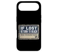 Custodia per iPhone Air If Lost Return To Beach Coastal Crab Sign