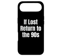 Custodia per iPhone Air If Lost Return To The 90s Retro Throwback Nostalgia apparel