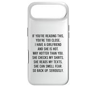 Custodia per iPhone Air If You’Re Reading This, You’re Too Close