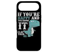 Custodia per iPhone Air If You're Happy and You Know It Clap Your Oh - Funny Trex