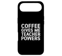 Custodia per iPhone Air Il caffè mi dà i poteri degli insegnanti