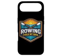 Custodia per iPhone Air Il canottaggio alimenta il mio motto dell'atleta della squadra Soul Row