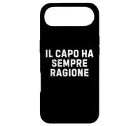 Custodia per iPhone Air Il Capo Ha Sempre Ragione Ufficio Divertente Secret Santa