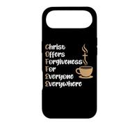 Custodia per iPhone Air Il Cristo del caffè offre perdono a tutti, ovunque Dio