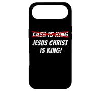 Custodia per iPhone Air Il denaro non è re Gesù Cristo è re
