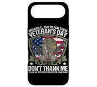 Custodia per iPhone Air Il giorno della memoria è per loro Il giorno dei veterani è per me Non ringraziare