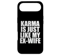 Custodia per iPhone Air Il karma è proprio come la mia ex moglie