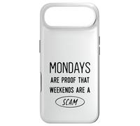 Custodia per iPhone Air Il lunedì è la prova che i weekende sono una truffa - Detto divertente