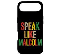 Custodia per iPhone Air Il mese della storia nera parla come Malcolm Juneteenth