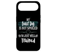 Custodia per iPhone Air Il mio cane boxer non è viziato Sono un animale domestico divertente ben addestrato