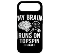 Custodia per iPhone Air Il mio cervello corre su segnali Topspin Padel