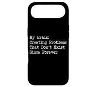 Custodia per iPhone Air Il mio cervello creare problemi che non esistono citazione divertente