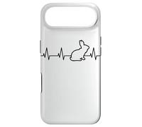 Custodia per iPhone Air Il mio cuore batte per i coniglietti Buona Pasqua