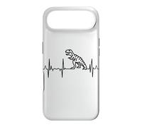 Custodia per iPhone Air Il mio cuore batte per i dinosauri Linea cuore