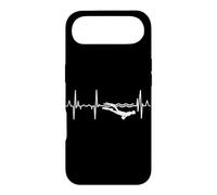 Custodia per iPhone Air Il mio cuore batte per il rugby subacqueo
