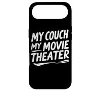 Custodia per iPhone Air Il mio divano Il mio cinema Divertente Film Buff Umorismo
