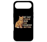 Custodia per iPhone Air Il mio gatto potrebbe gestire il paese con un umorismo sarcastico migliore