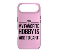 Custodia per iPhone Air Il mio hobby preferito è "Aggiungi al carrello" Divertente Shopper online