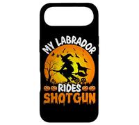 Custodia per iPhone Air Il mio Labrador cavalca il fucile