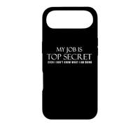 Custodia per iPhone Air Il mio lavoro è top secret, anche se non so cosa sto facendo.
