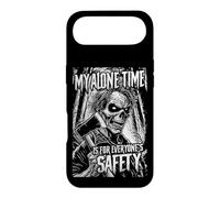 Custodia per iPhone Air Il mio tempo da solo è per la sicurezza di tutti Serial Killer Horror