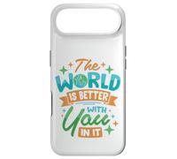 Custodia per iPhone Air Il mondo è migliore con te dentro