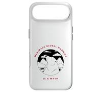 Custodia per iPhone Air Il riscaldamento globale creato dall'uomo è un mito (Grafica dell'orso polare)