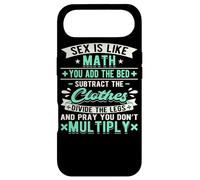 Custodia per iPhone Air Il sesso è come la matematica Sporco Papà Scherzo Divertente Matematico Cattivo