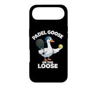 Custodia per iPhone Air Il Simpatico Padel Goose È A Piede Libero - Caos Sul Campo