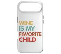 Custodia per iPhone Air Il vino è il mio umorismo genitoriale figlio preferito