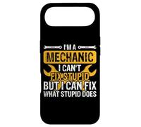 Custodia per iPhone Air Im A Mechanic I Can't Fix Stupid But I Can Fix What Stupid